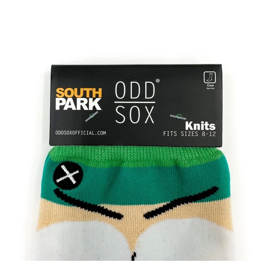 Odd Sox South Park Crew Socks Mens Womens Angry Kyle Orange Green Funny Fun Gift